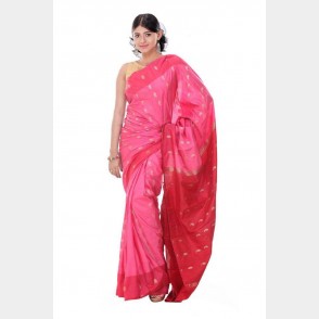 Lucrative Silk Katan Sharee from Tangail with blouse piece